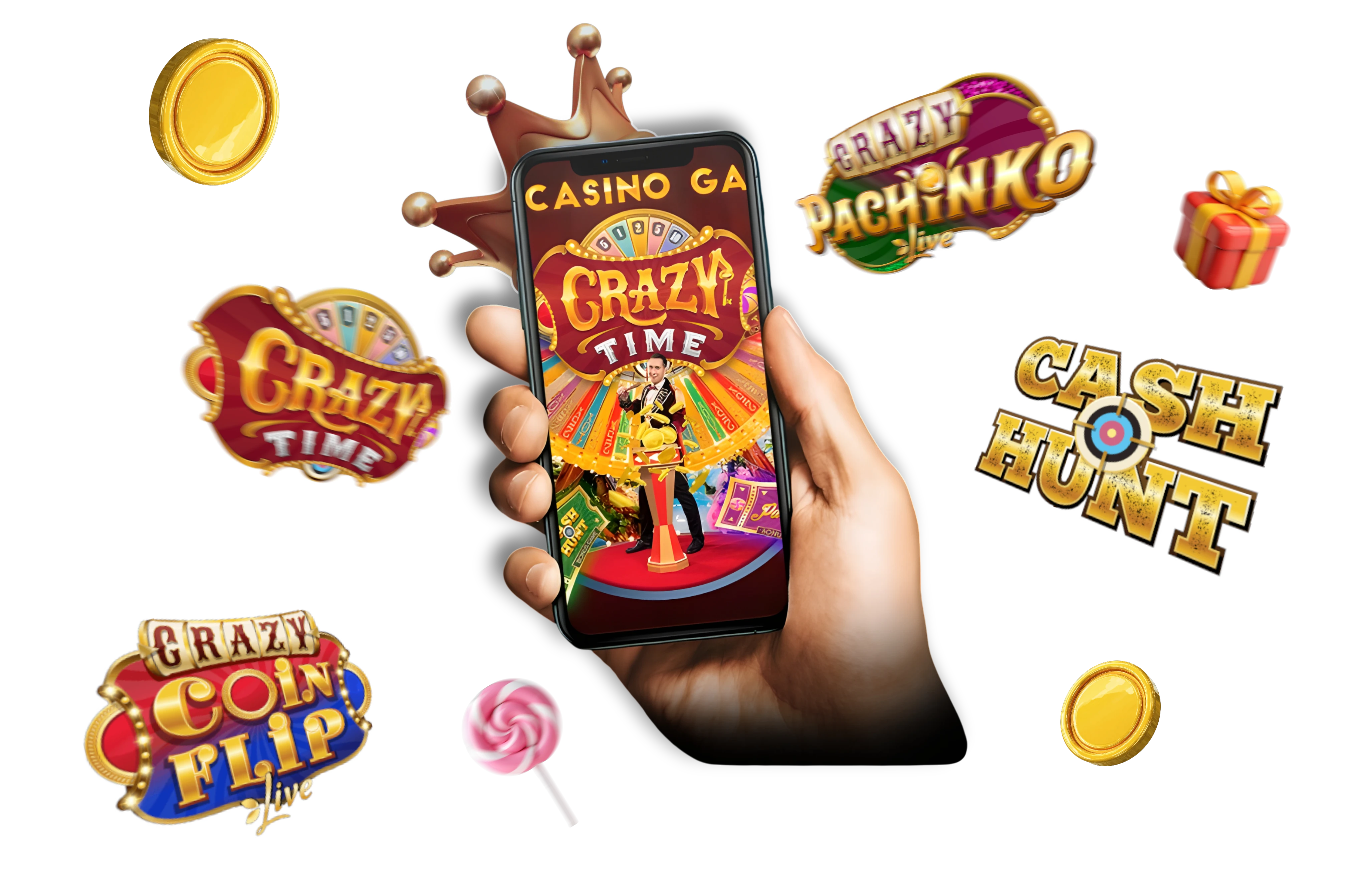 Crazy Time na mobilu