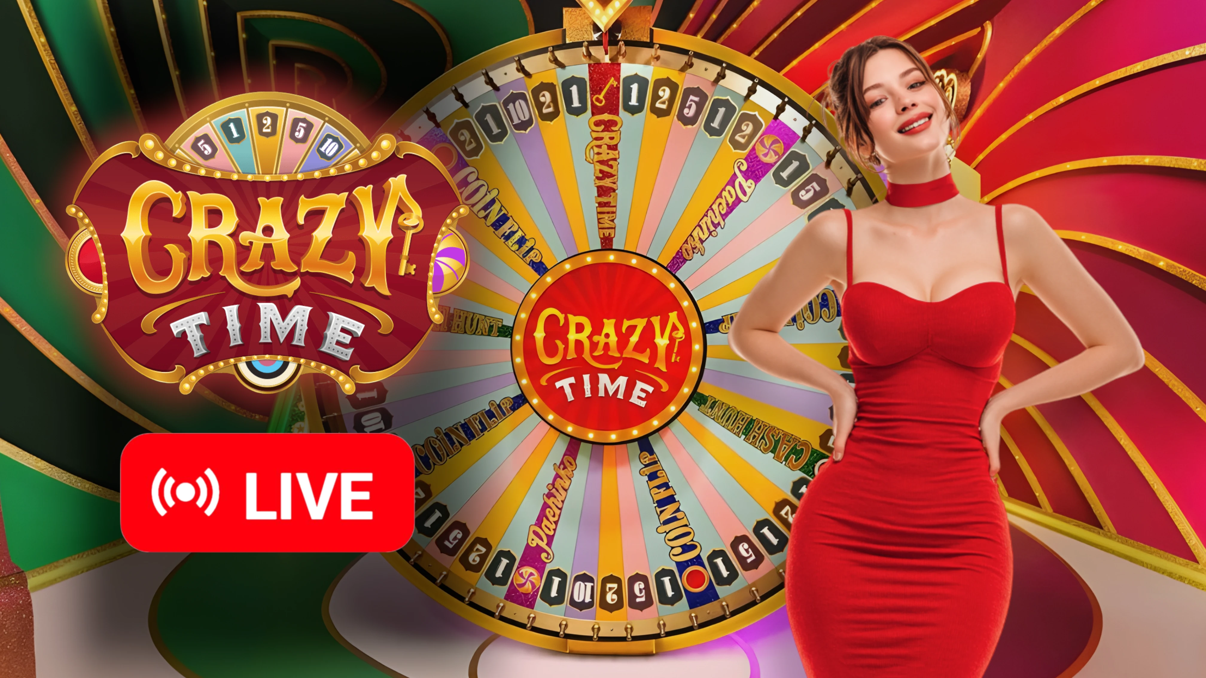 Crazy Time Live Stream Studio