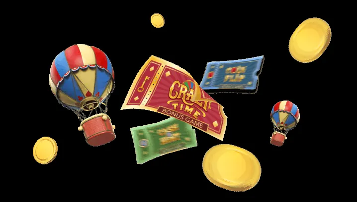 Crazy Time všechny 4 bonusové hry přehled